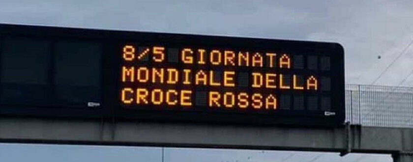 croce rossa autostrada